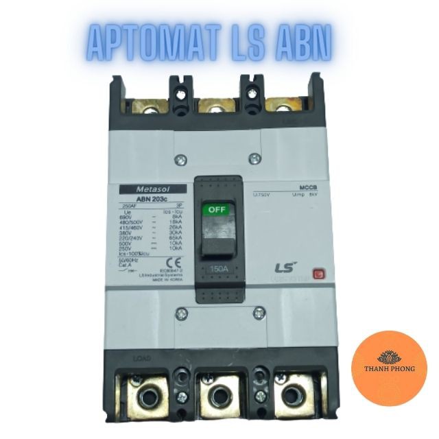 Aptomat LS Át Khối 3 Pha MCCB LS 3P ABN 125A~250A