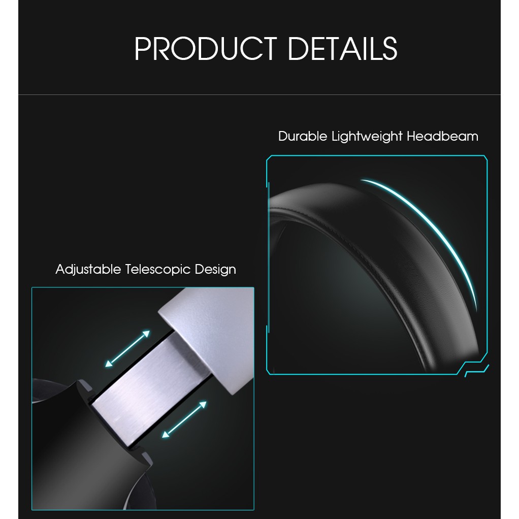 Tai nghe Bluetooth không dây ZEALOT B19 Headphone Bluetooth stereo Bass có micro FM Radio Thẻ TF, màn hình LCD | BigBuy360 - bigbuy360.vn