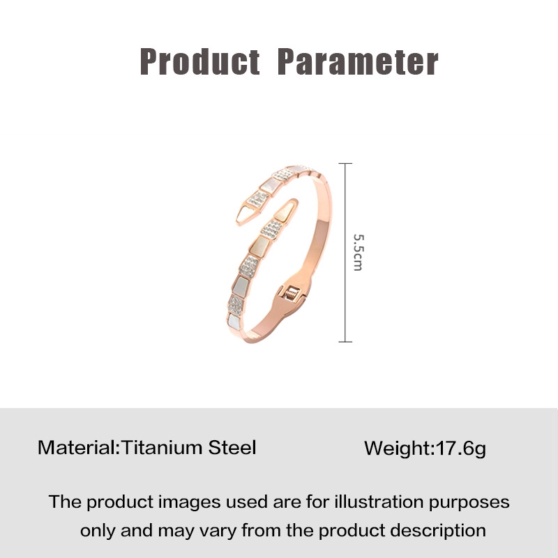 Vòng đeo tay MAYEBE LAVEND bằng thép titan phong cách Hàn Quốc dành cho nữ