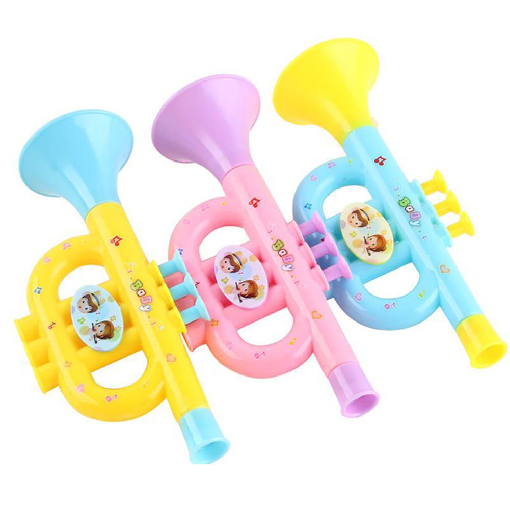 |Superbaby| 1 Kèn Trumpet Đồ Chơi Nhiều Màu Sắc Cho Bé
