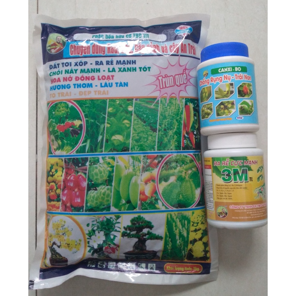 Phân trùn quế ,Ra rễ mạnh, Dưỡng nụ cho cây ăn quả và cây cảnh (trùn quế, 3m, ca) TOTT's fertilizer