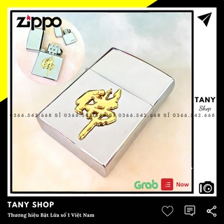 𝘽𝙖̣̂𝙩 𝙇𝙪̛̉𝙖 đồng nguyên khối 𝒁𝒊𝒑𝒑𝒐 KHỔNG LỒ ZPKL12 mẫu hình Phật màu bạc bóng - Hôt quẹt 𝒁𝒊𝒑𝒑𝒐 TANY SHOP