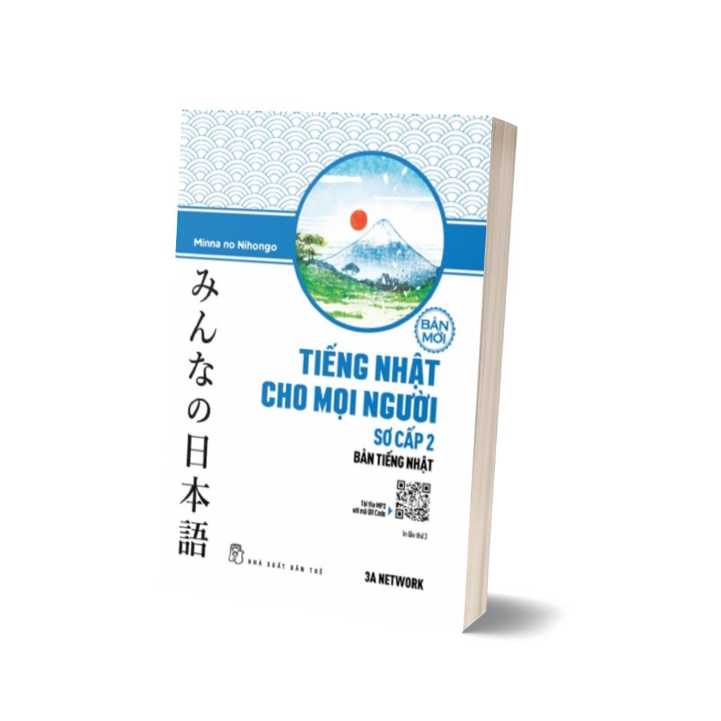 Sách - Tiếng Nhật Cho Mọi Người - Sơ Cấp 2 - Bản Tiếng Nhật (Bản Mới 2018)