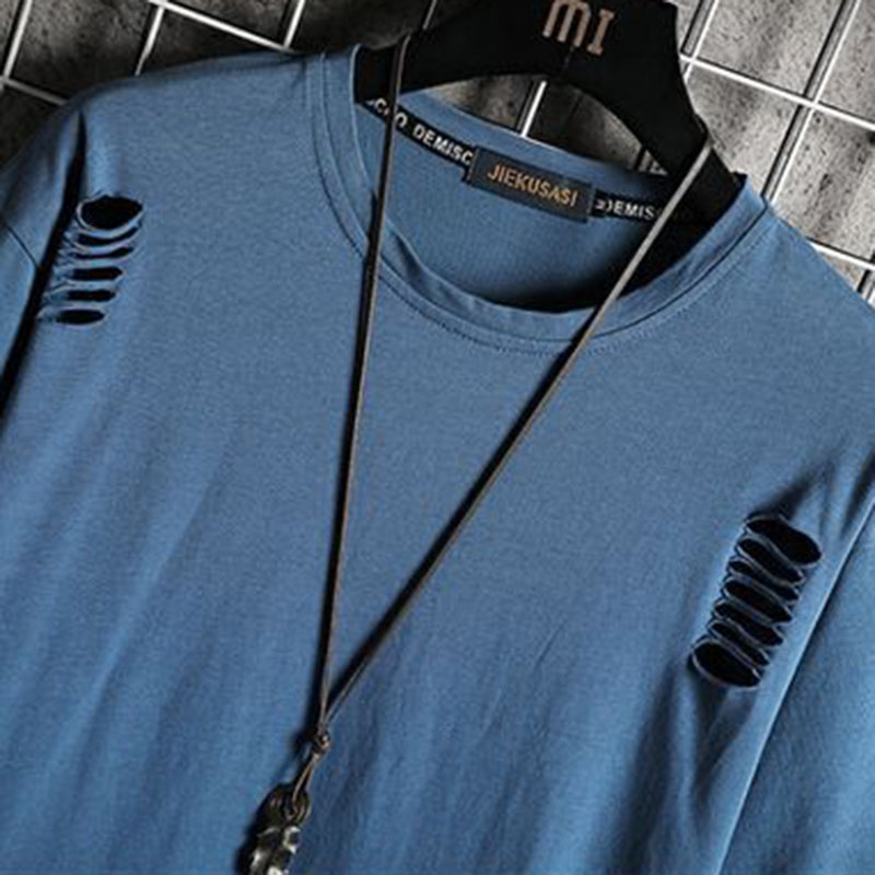 Áo thun IELGY tay ngắn dáng rộng nhiều màu tùy chọn phong cách Hip-Hop Hàn Quốc dành cho nam | BigBuy360 - bigbuy360.vn