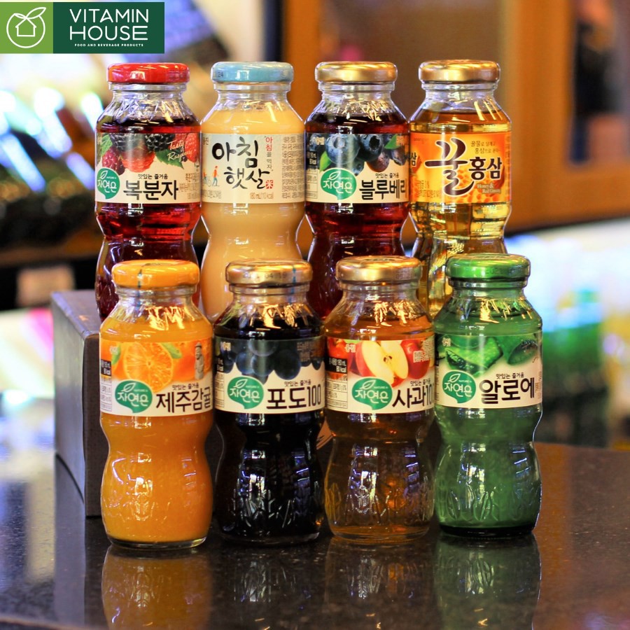 Nước ép trái cây Woongjin Hàn Quốc 180ml đủ vị [VITAMIN HOUSE] | BigBuy360 - bigbuy360.vn