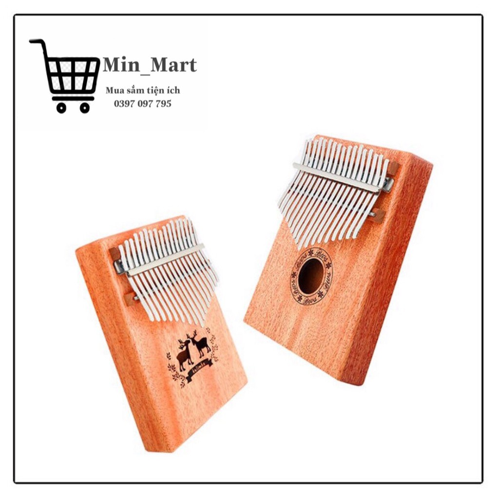 Đàn Kalimba - Đàn 17 Phím Kalimba Thumbs Piano Sử Dụng Ngón Tay