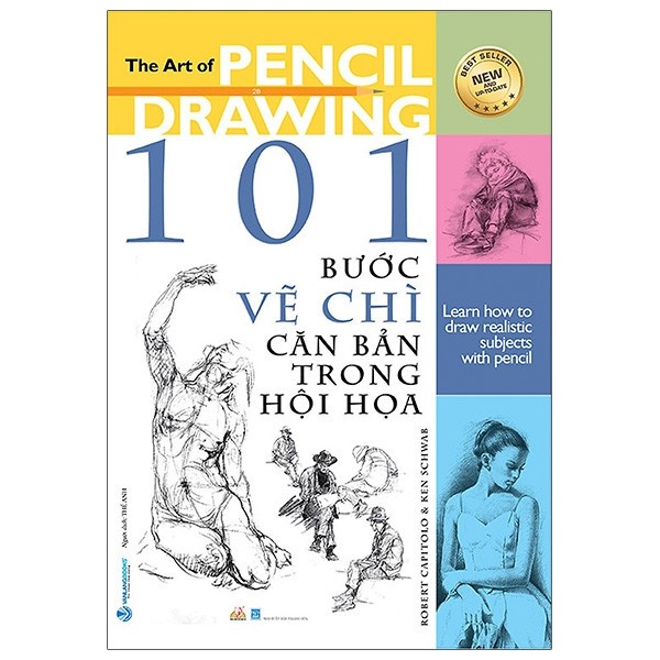 Sách - 101 Bước Vẽ Chì Căn Bản Trong Hội Họa - 8935074123329