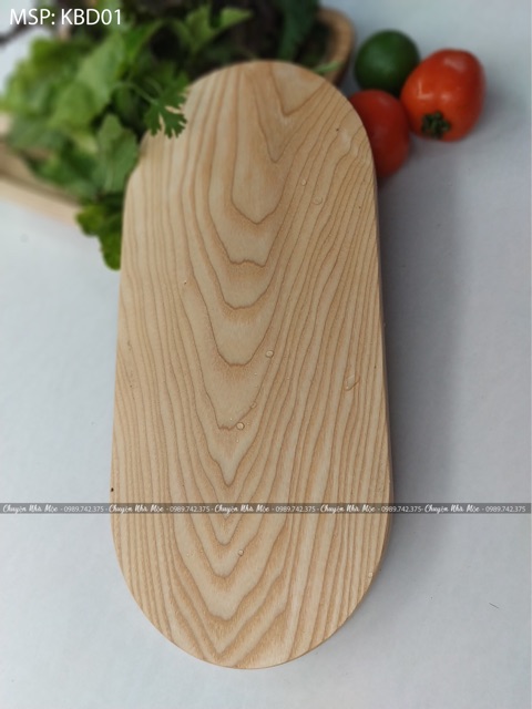 Khay gỗ hình bầu dục | BigBuy360 - bigbuy360.vn