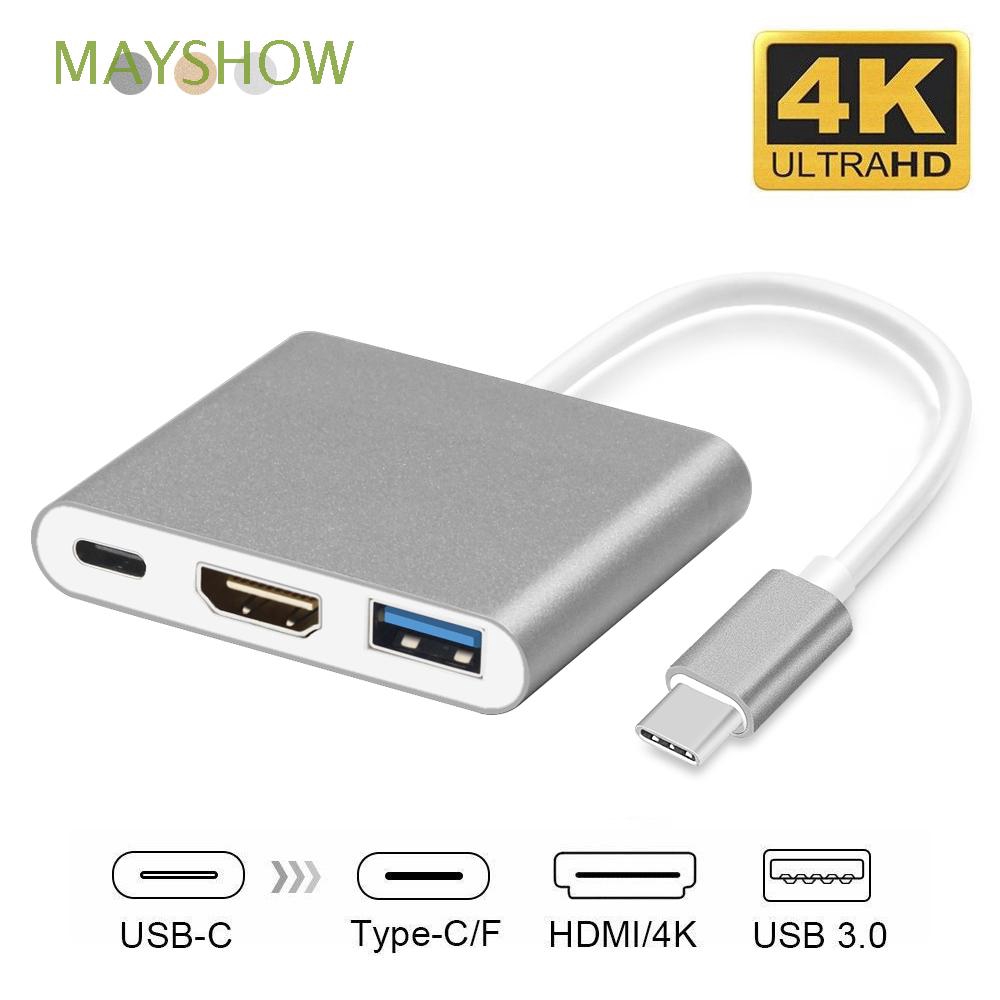 Bộ Chia Cổng Usb-C Đa Cổng 3 Trong 1