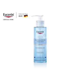  Gel rửa mặt cho da nhạy cảm Eucerin Dermato Clean Hyaluron Cleansing Gel 200ml-63993