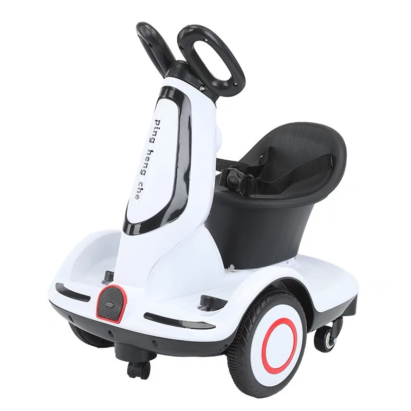 xe điện cân bằng trẻ em xoay 360 độ kèm điều khiển từ xa - xe cho bé đồ chơi thông minh