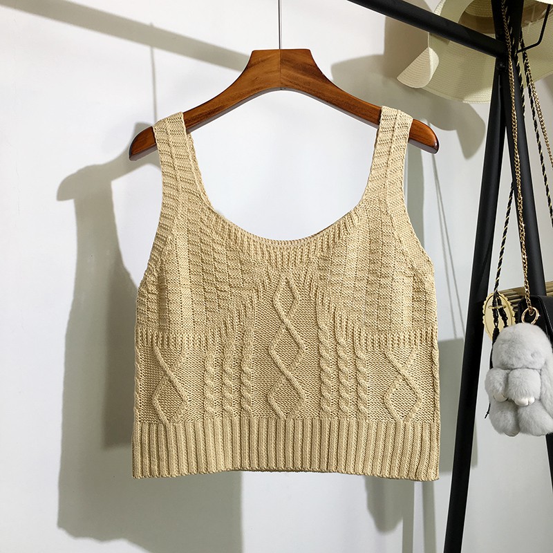 KOREAN STYLE Áo Hai Dây Phong Cách Hàn Quốc Quyến Rũ Cho Nữ | BigBuy360 - bigbuy360.vn