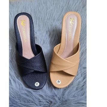 DÉP NỮ ĐẾ XUỒNG CAO 9CM (ĐẶT TĂNG LÊN 1 SIZE Ạ)