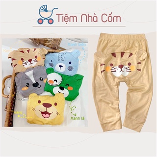 Quần dài thun lạnh mông thú cho bé siêu xinh - Hàng xuất Hàn - MC070