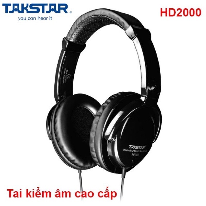 Tai nghe kiểm âm, nghe nhạc Takstar HD2000 chính hãng