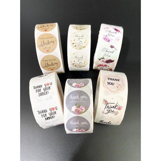 Tem dán thank you siu rẻ tiện lợi