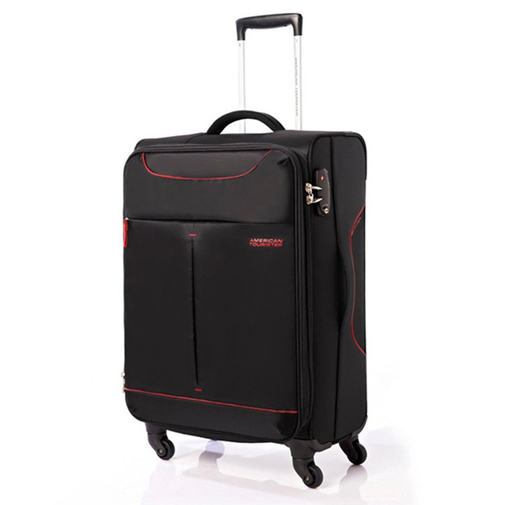 [Mã MABRGMV4 giảm 15% đơn 99k tối đa 30k] Vali kéo 25R*39003 AT SKY Size Đại 82/31 TSA - BLACK/RED