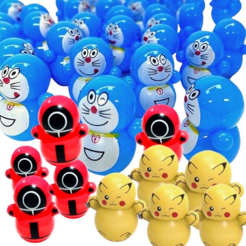 Lật Đật Mini Hình Ngộ Nghĩnh, Dễ Thương Làm Đồ Chơi cho Bé, Trang Trí Nhà Cửa, Bàn Làm Việc