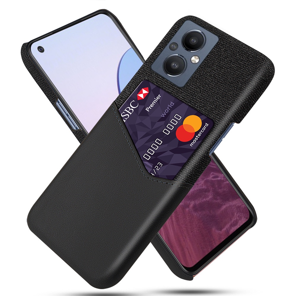 Ốp Điện Thoại Vải Mỏng Phong Cách Doanh Nhân Chống Sốc + Ngăn Đựng Thẻ Bằng Da Cho Realme Gt Neo5 SE 5G Neo5 Gt 3 5G Neo3 5G Neo