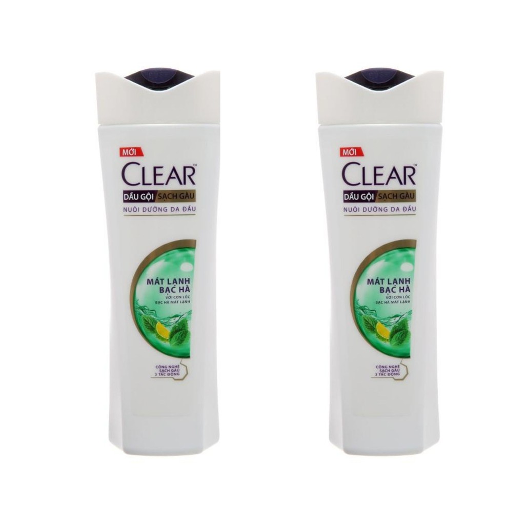 DẦU GỘI CLEAR 370G - MÁT LẠNH BẠC HÀ