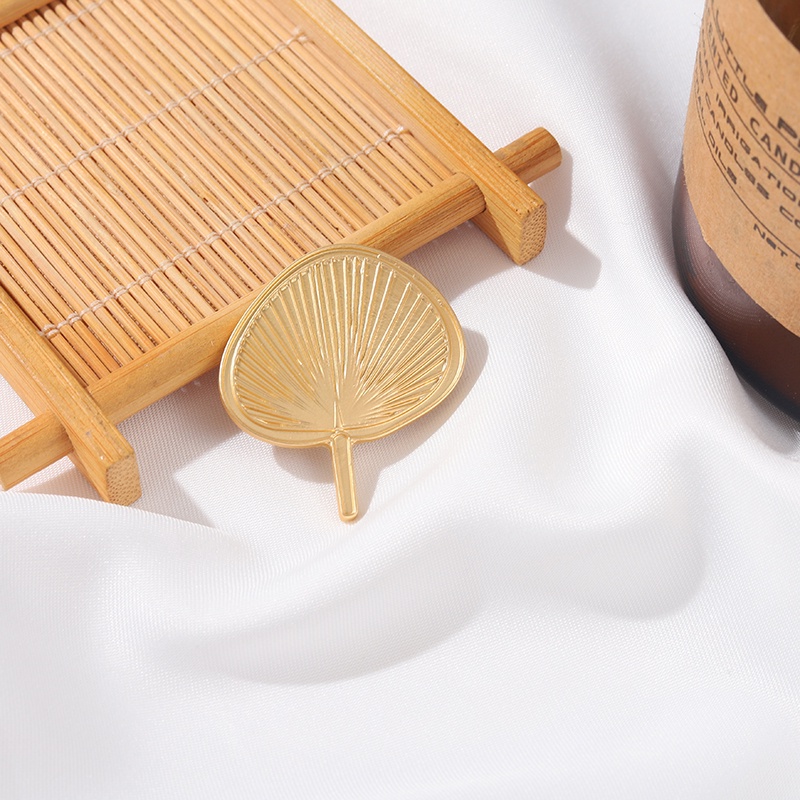 Ghim cài áo Qihe Jewelry hình chiếc quạt sáng tạo thời trang cho nữ