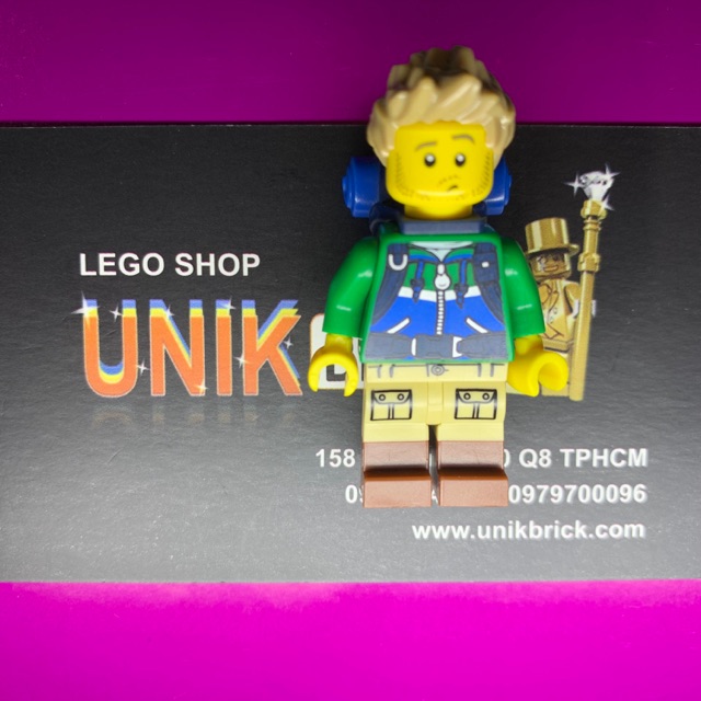Lego UNIK BRICK Hiker - Anh chàng leo núi trong Minifigures Series 16 chính hãng