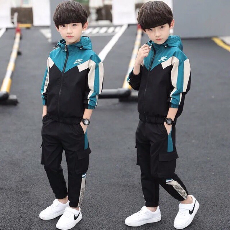 bộ khoác gió cho bé trai