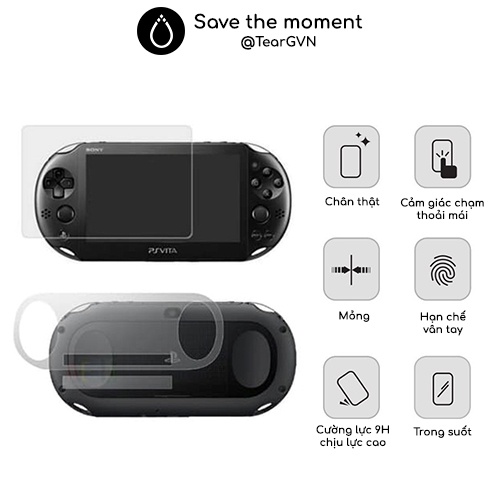 Dán cường lực cho PS Vita 1000 / 2000