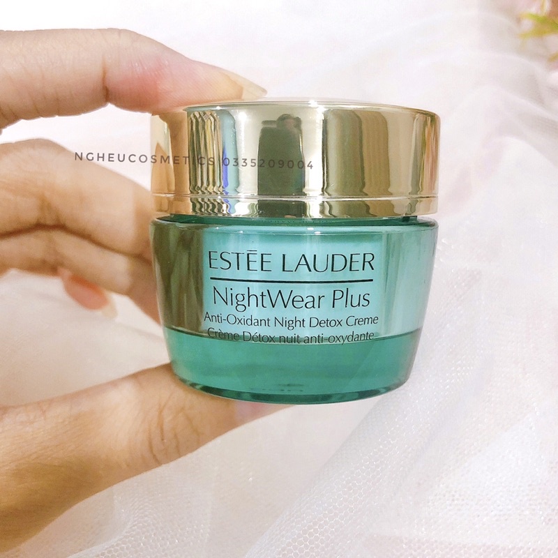 COMBO KEM DƯỠNG THẢI ĐỘC DA CHỐNG LÃO HOÁ ESTEE LAUDER DAYWEAR/NIGHT WEAR PLUS 15ML