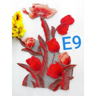 chùm hoa thêu xinh xắn