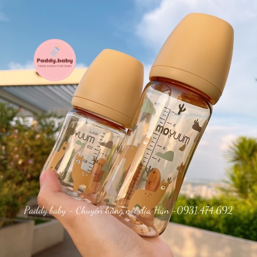 Bình sữa Moyuum lạc đà mẫu mới 2022 cho bé - nội địa Hàn 170ml 270ml