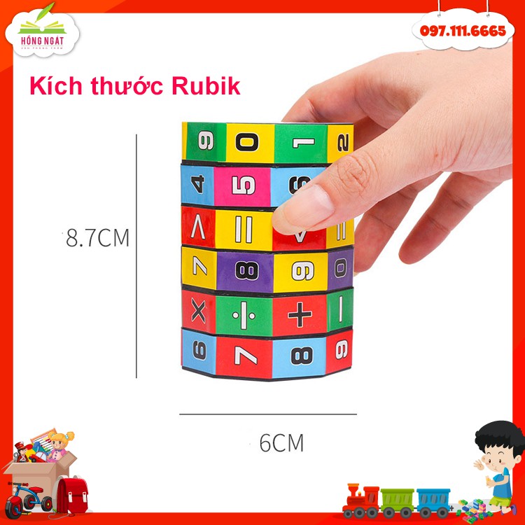 RUBIK TOÁN HỌC 6 TẦNG 💖 Đồ Chơi Giải Trí Cho Bé