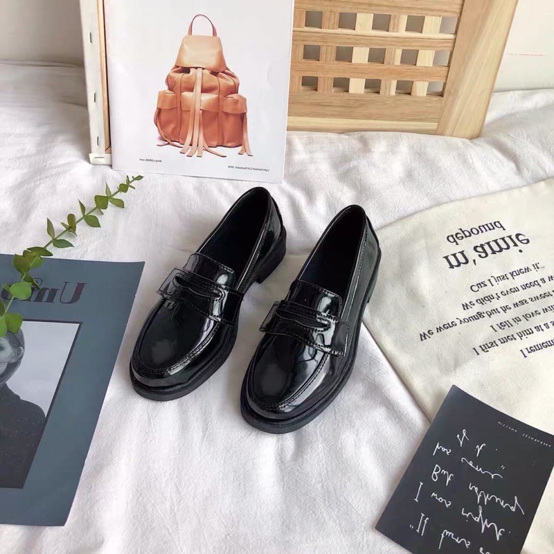 [ GIÁ ƯU ĐÃI ] GIÀY ULLZANG  OXFORD KÈM 4 MÓN PHỤ KIỆN | BigBuy360 - bigbuy360.vn