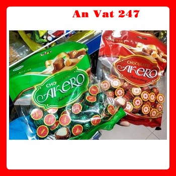 Túi 350g Socola Akero Hình Dưa Hấu FREESHIP Đặc Biệt