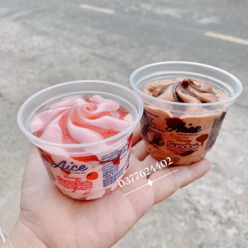 Kem Aice socola ly 100ml - Sundae Aice