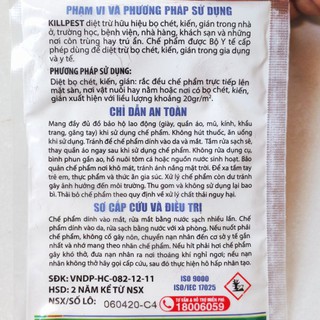 Bột phấn diệt kiến, bọ chét, gián VIPESCO® hiệu quả cao