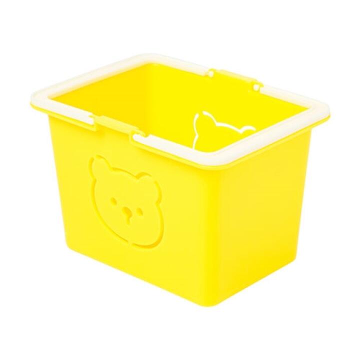 Giỏ Đựng Đồ ARTBOX Hàn Quốc Thiết Kế Hình Gấu Màu Vàng Nổi Bật