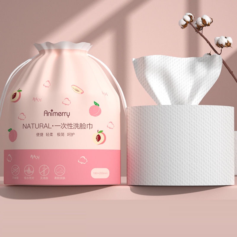 Khăn Lau Mặt Dùng 1 Lần Animerry