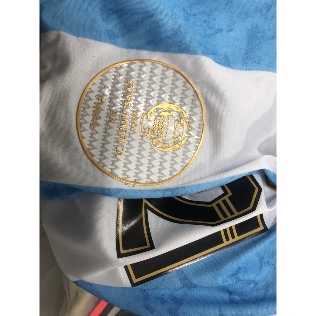 Áo Thun Số 2022-23 Đội Tuyển Đá Banh Argentina Size s-2xl * Giao Hàng Tại Chỗ Ngày mai