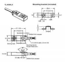 CẢM BIẾN TIỆM CẬN OMRON TL-W3MB1 .