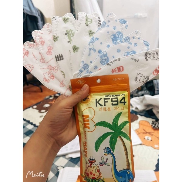 THÙNG 300 KHẨU TRANG KF94 CHO BÉ YÊU NAM KHÁNH MASK 4 LỚP KHÁNG KHUẨN