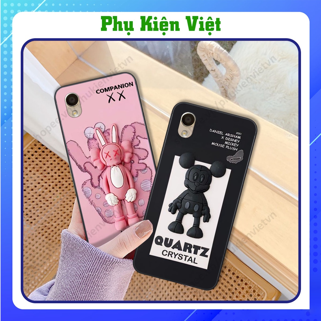 Ốp lưng Oppo A37 / Neo 9 / F1 Plus in hình hiệu ứng 3D gấu, kaws, chuột dễ thương
