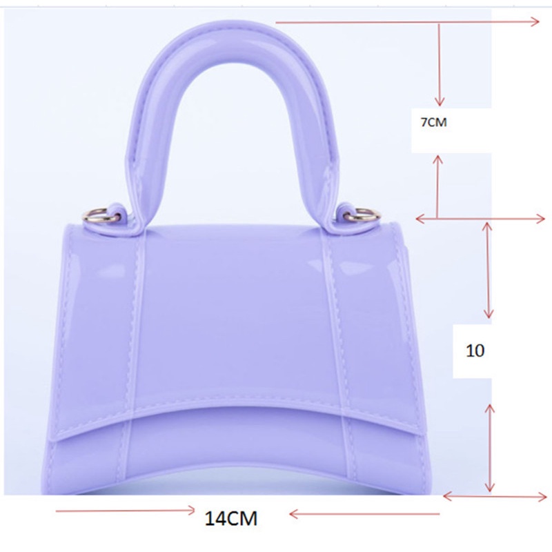 Túi Đeo Chéo mini Bằng PVC 2022 Thời Trang Cho Nữ