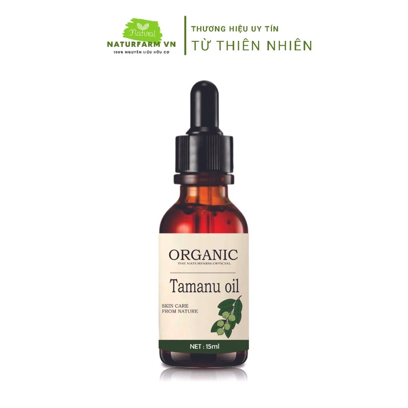 Dầu Mù U Nguyên Chất Organic 100ML - Mù U Vàng ( Tamanu Oil )