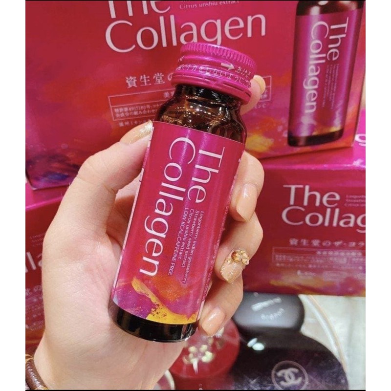 [CHÍNH HÃNG] Nước uống The Collagen Shiseido Nhật Bản Hộp 10 lọ