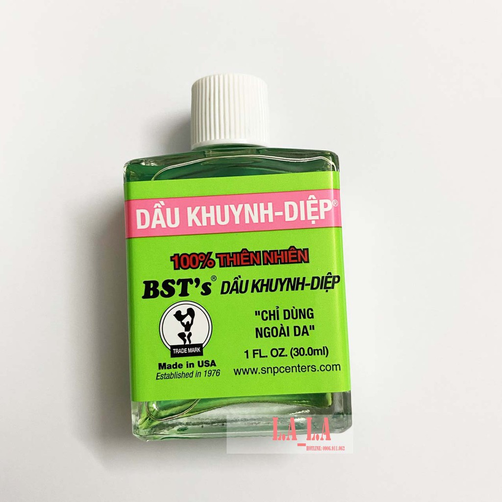Dầu Khuynh Diệp Cho Bé Hàng Mỹ BST'S EUCALYPTUS OIL 30ml