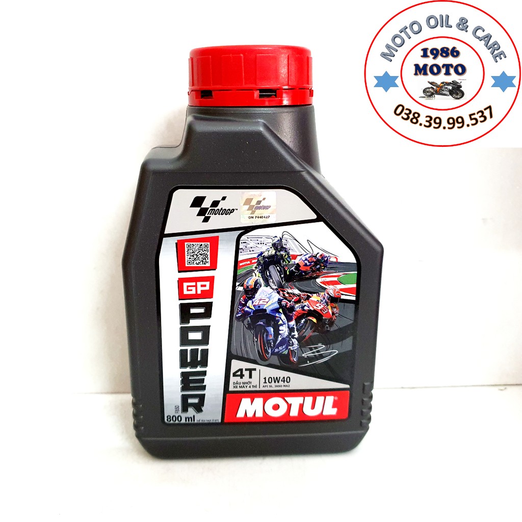 Dầu nhớt xe số cao cấp Motul GP Power 10w40