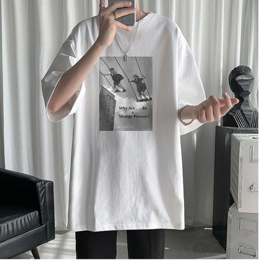 Áo Thun Tay Lỡ UNIKA AT02 áo thun nam form rộng UNISEX áo phông tay lỡ cao cấp thời trang Hàn Quốc