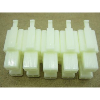 Jack nối xe máy 2P đầu cos 2.8 mm nhựa chống cháy