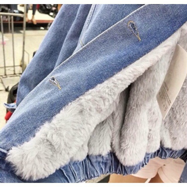 Áo bò lót lông,áo bò quảng châu loại 1